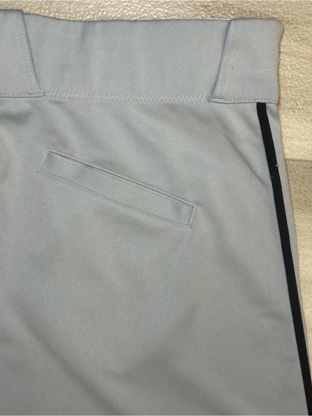 Nike Mens Grey Baseball Pants Team Engineered Piping Size Large - Picture 10 of 10